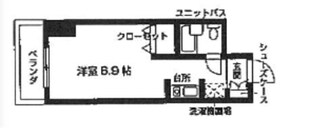 宮前平ハイツの物件間取画像